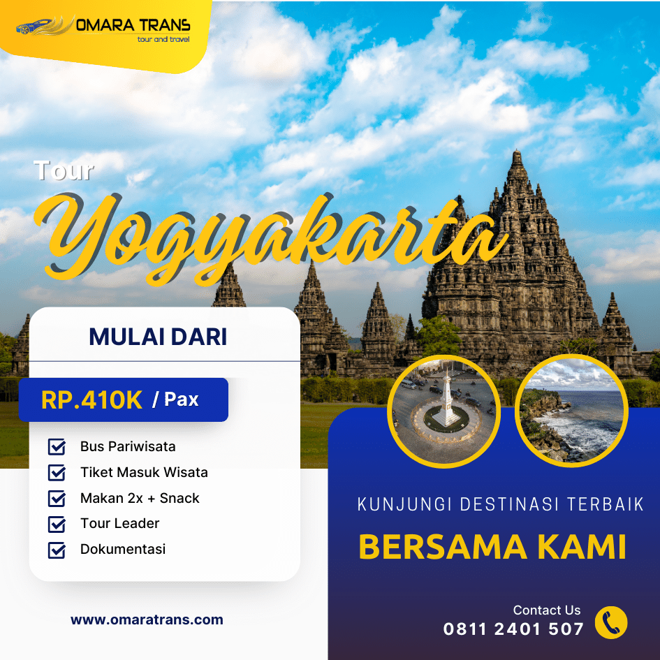 Paket Wisata Yogyakarta dari Cirebon